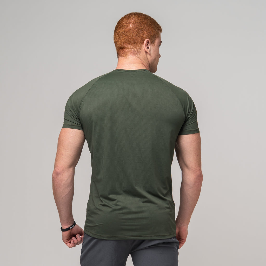 Camiseta Poliamida New Tenacity Verde Musgo
