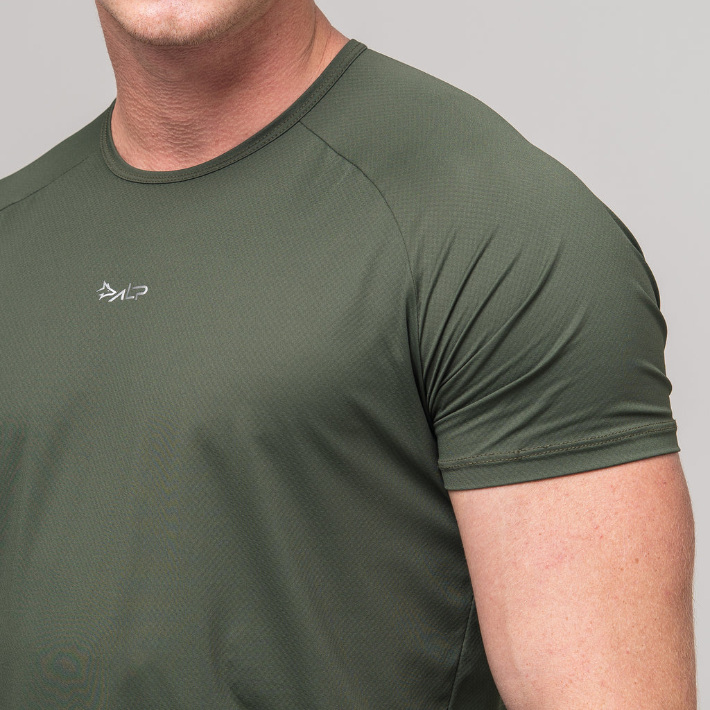 Camiseta Poliamida New Tenacity Verde Musgo