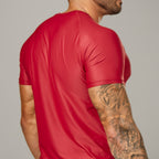 Camiseta Poliamida New Tenacity Vermelho Biking