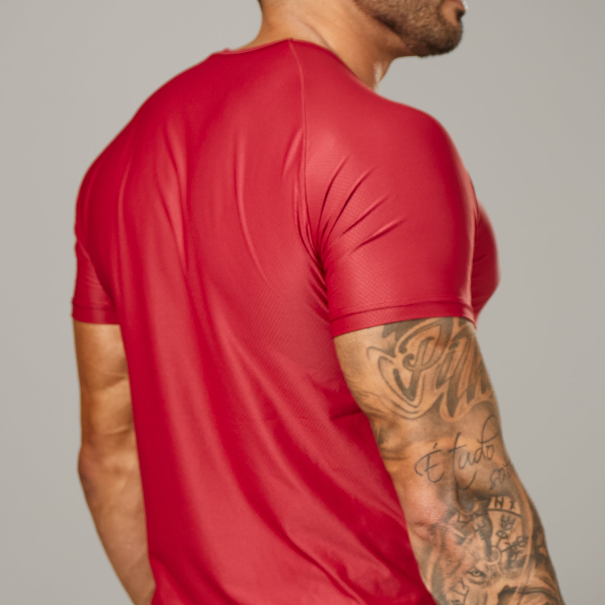 Camiseta Poliamida New Tenacity Vermelho Biking