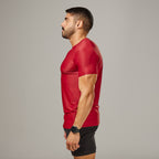 Camiseta Poliamida New Tenacity Vermelho Biking