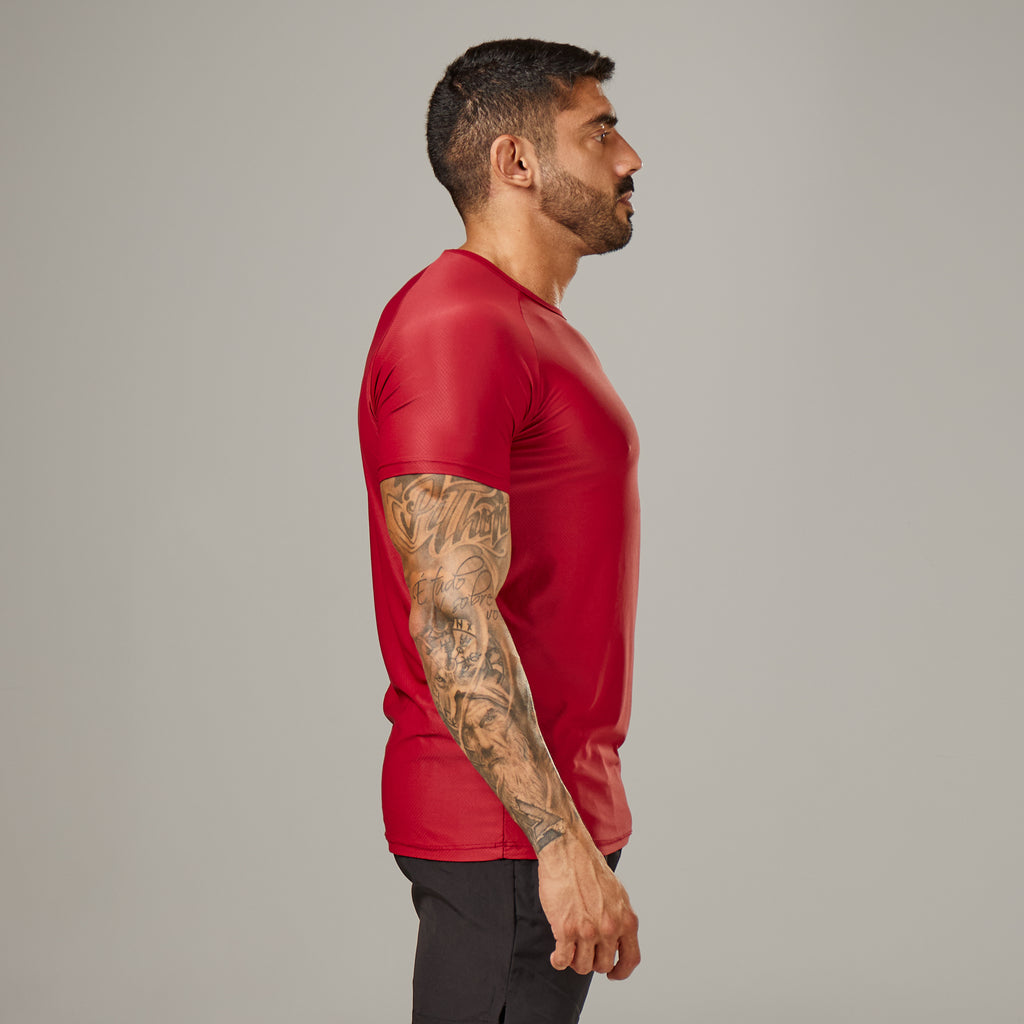 Camiseta Poliamida New Tenacity Vermelho Biking