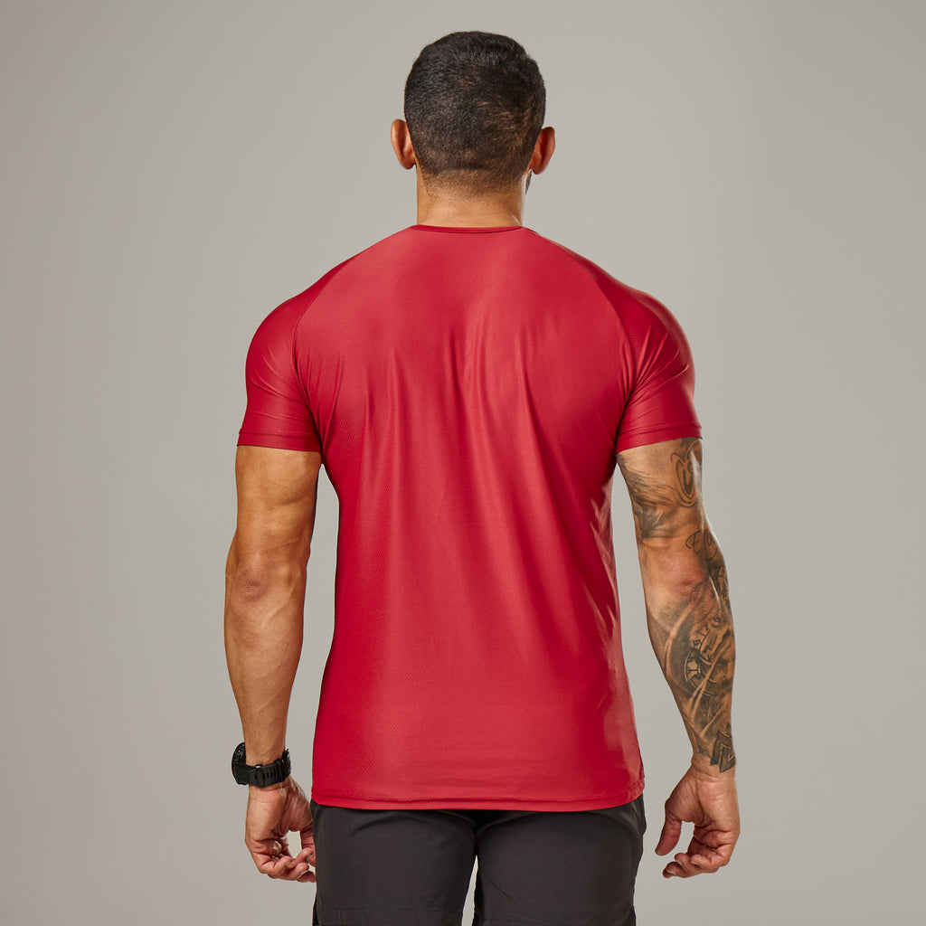 Camiseta Poliamida New Tenacity Vermelho Biking