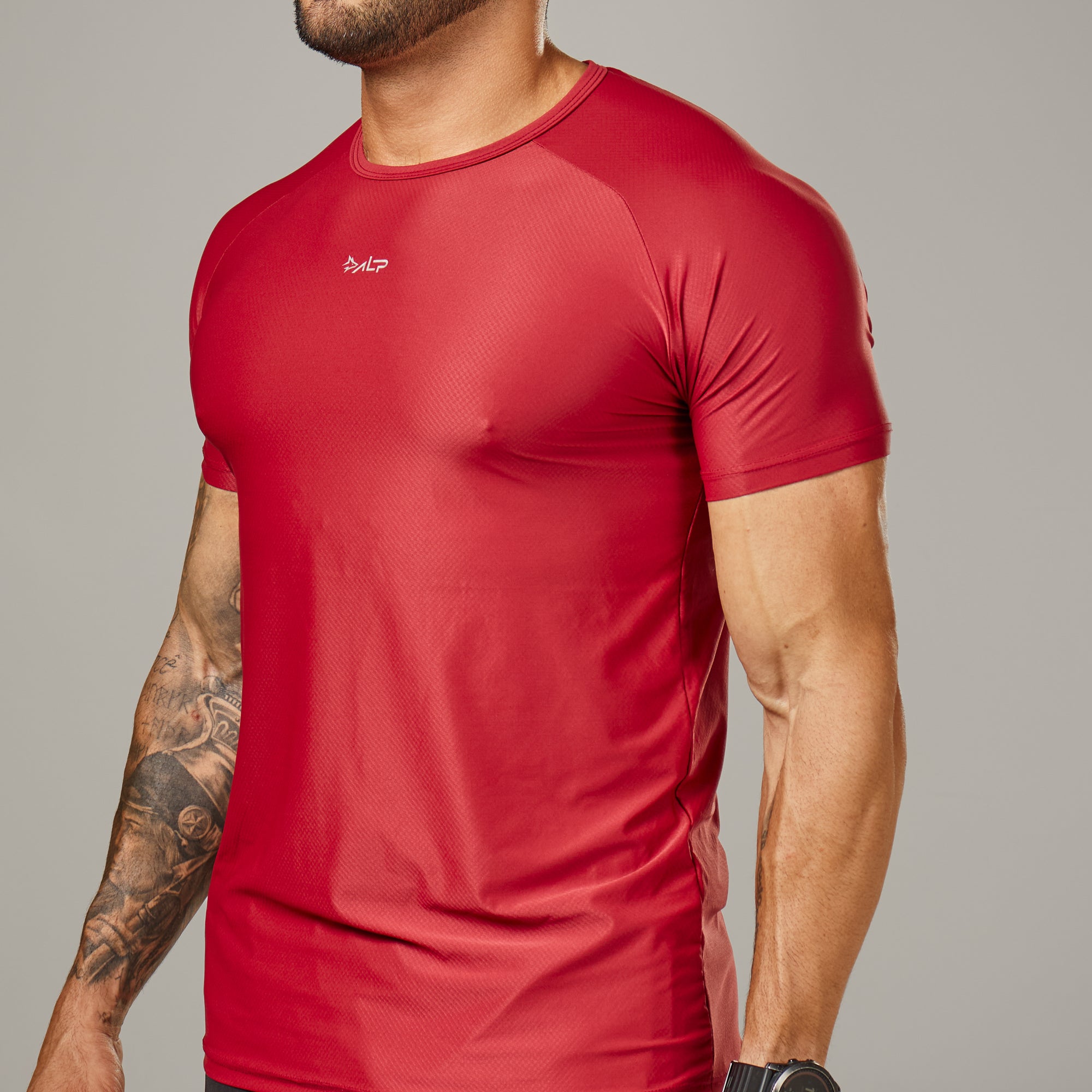 Camiseta Poliamida New Tenacity Vermelho Biking