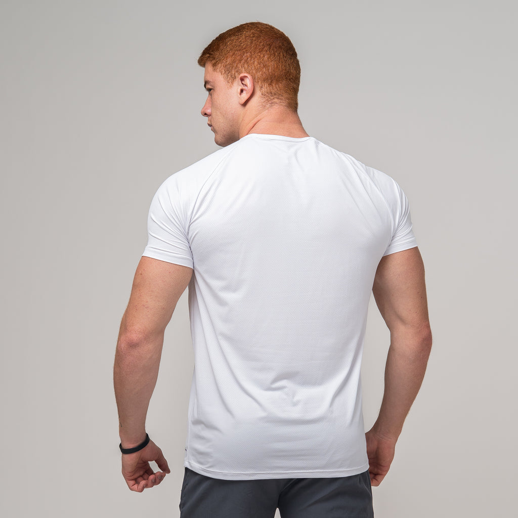 Camiseta Poliamida Side Fluid Branco