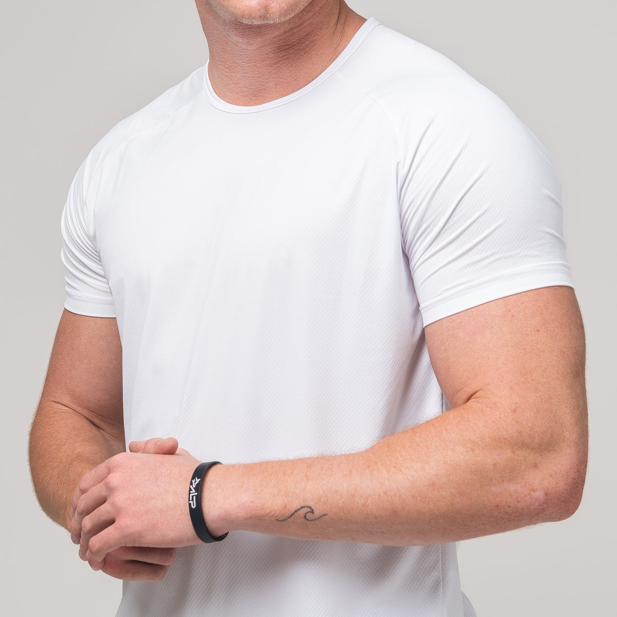 Camiseta Poliamida Side Fluid Branco