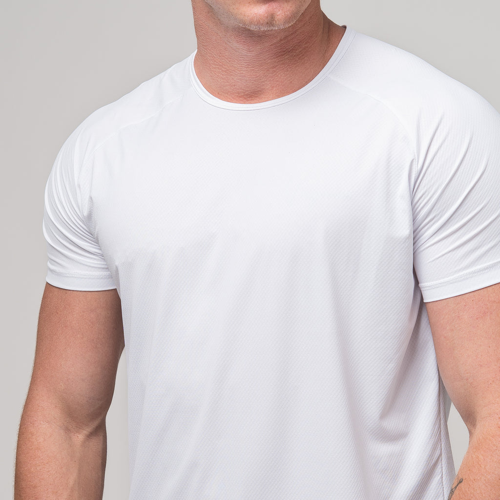 Camiseta Poliamida Side Fluid Branco