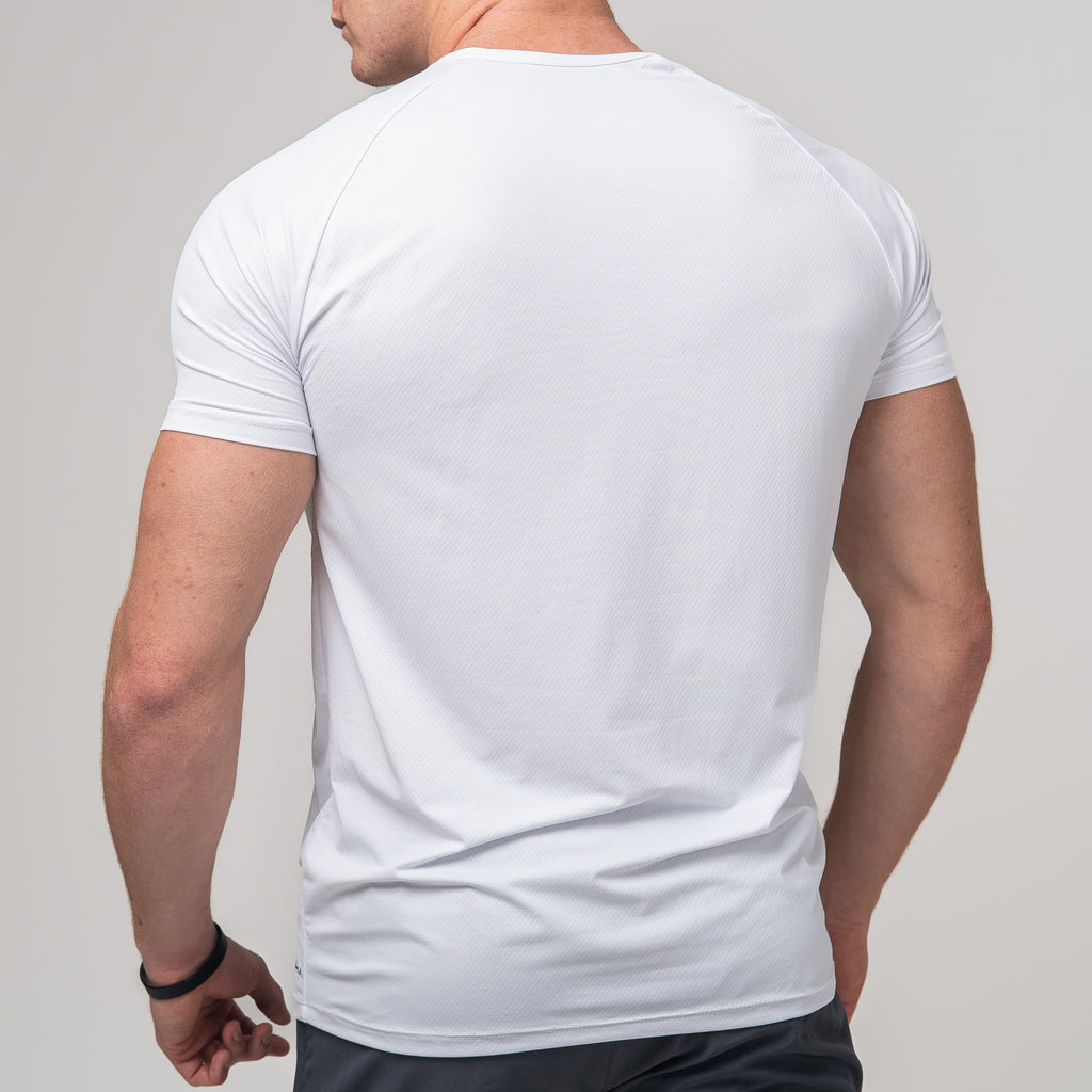 Camiseta Poliamida Side Fluid Branco