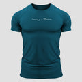 Camiseta Poliamida Tenacity Pulse Verde Profundo