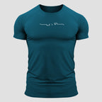 Camiseta Poliamida Tenacity Pulse Verde Profundo