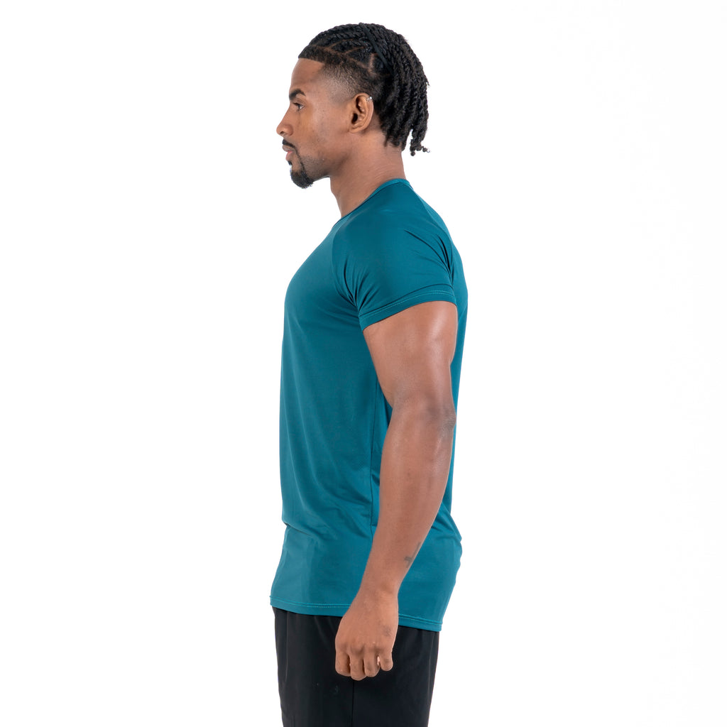 Camiseta Poliamida Tenacity Pulse Verde Profundo