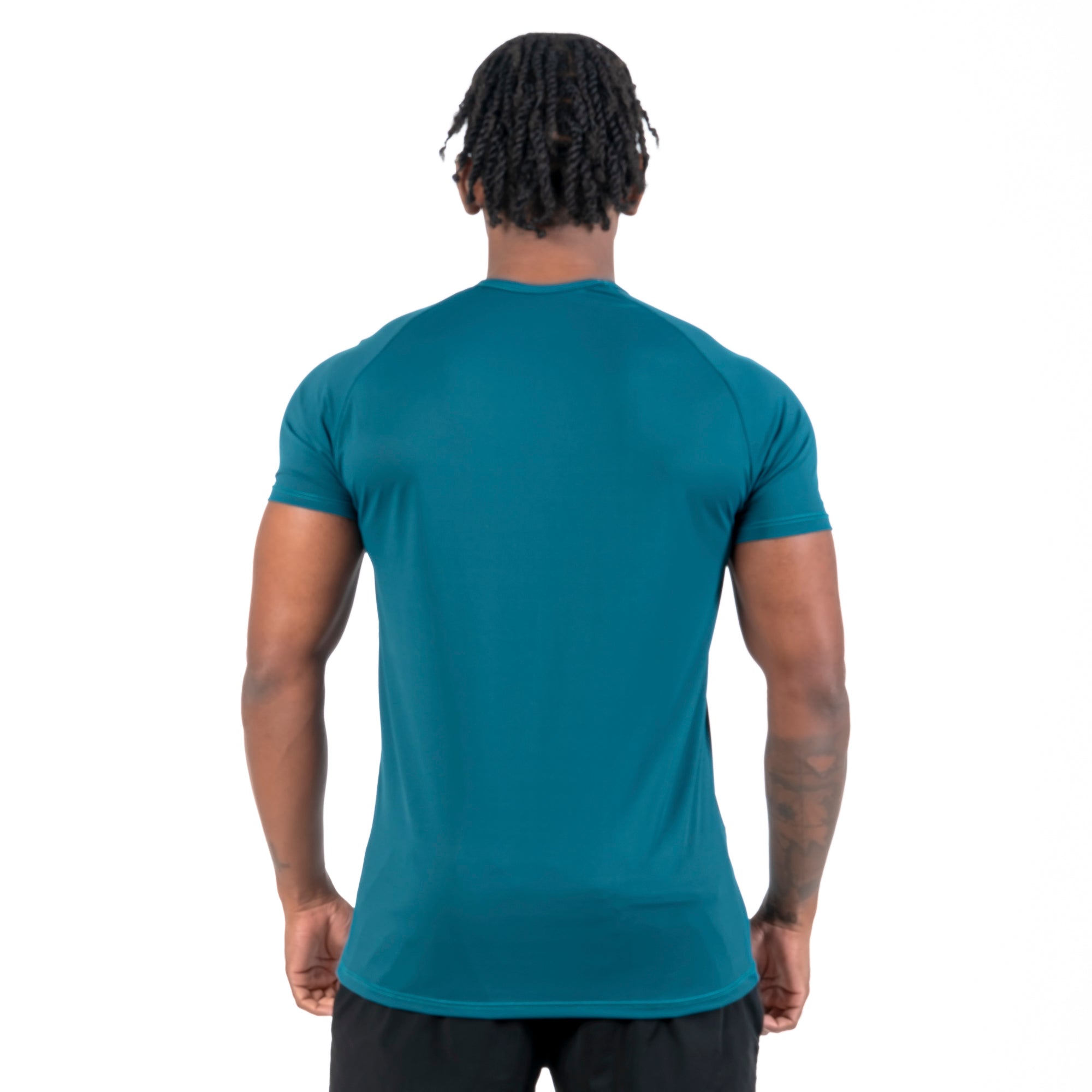 Camiseta Poliamida Tenacity Pulse Verde Profundo