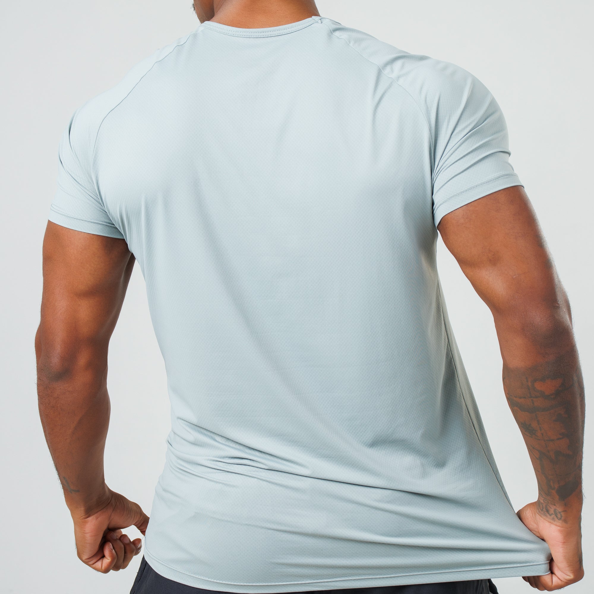 Camiseta Poliamida Thermo Fluid Cinza Gelo