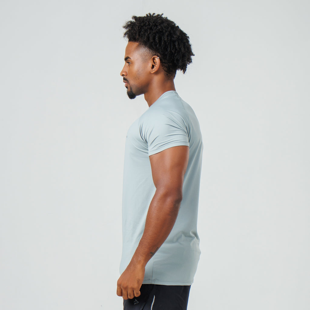 Camiseta Poliamida Thermo Fluid Cinza Gelo