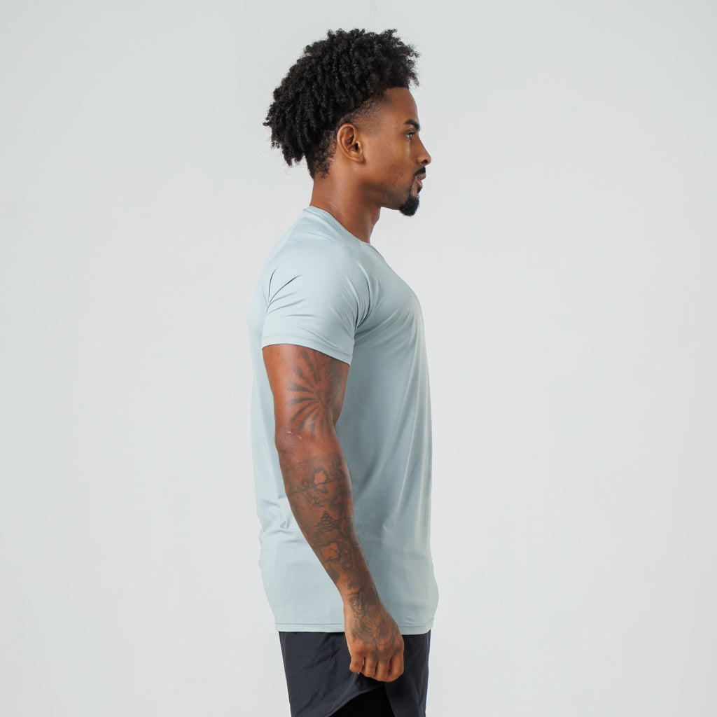 Camiseta Poliamida Thermo Fluid Cinza Gelo