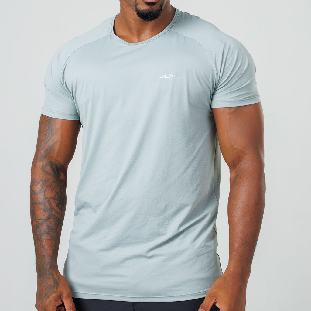Camiseta Poliamida Thermo Fluid Cinza Gelo