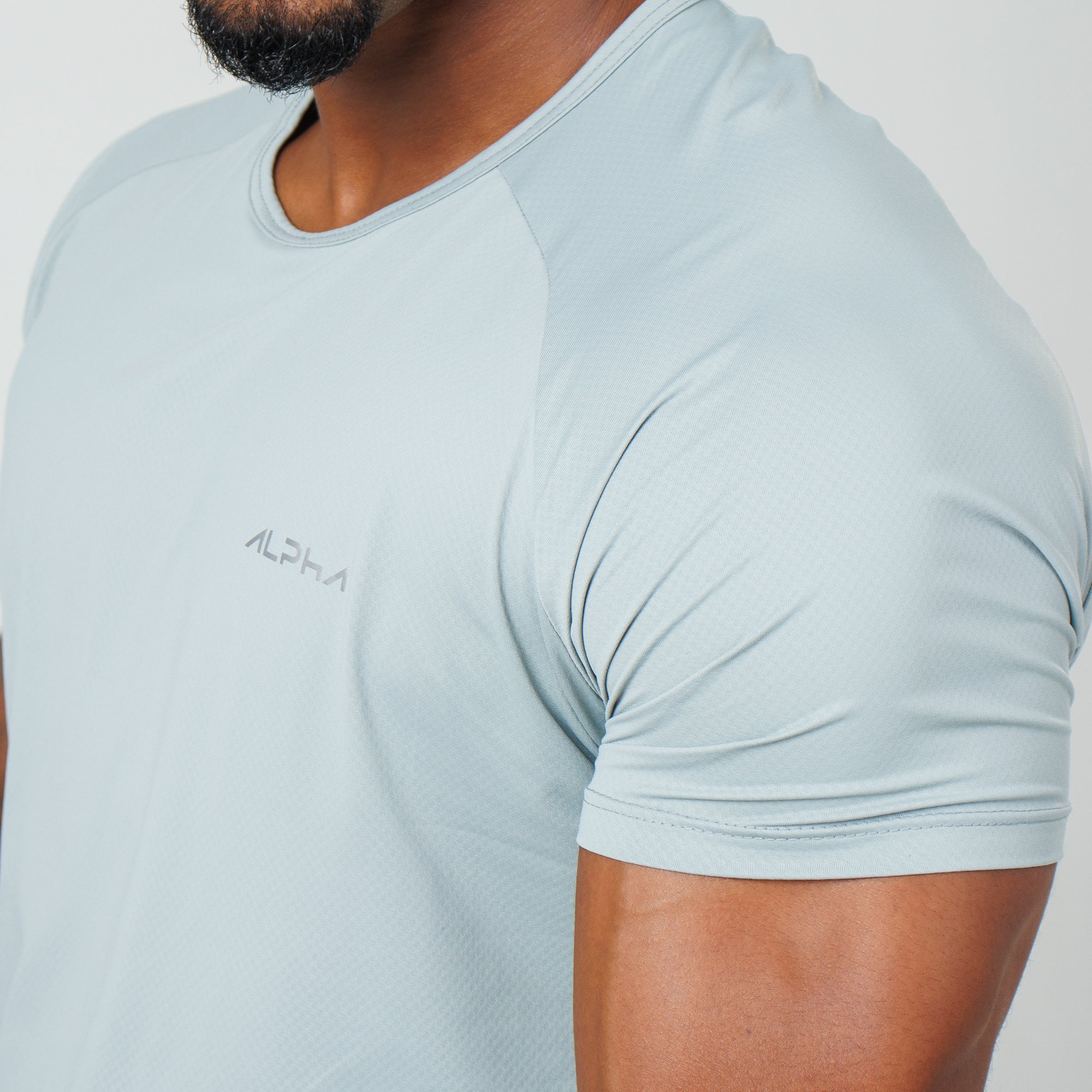 Camiseta Poliamida Thermo Fluid Cinza Gelo