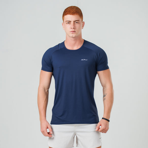 Camiseta Poliamida Thermo Fluid Marinho