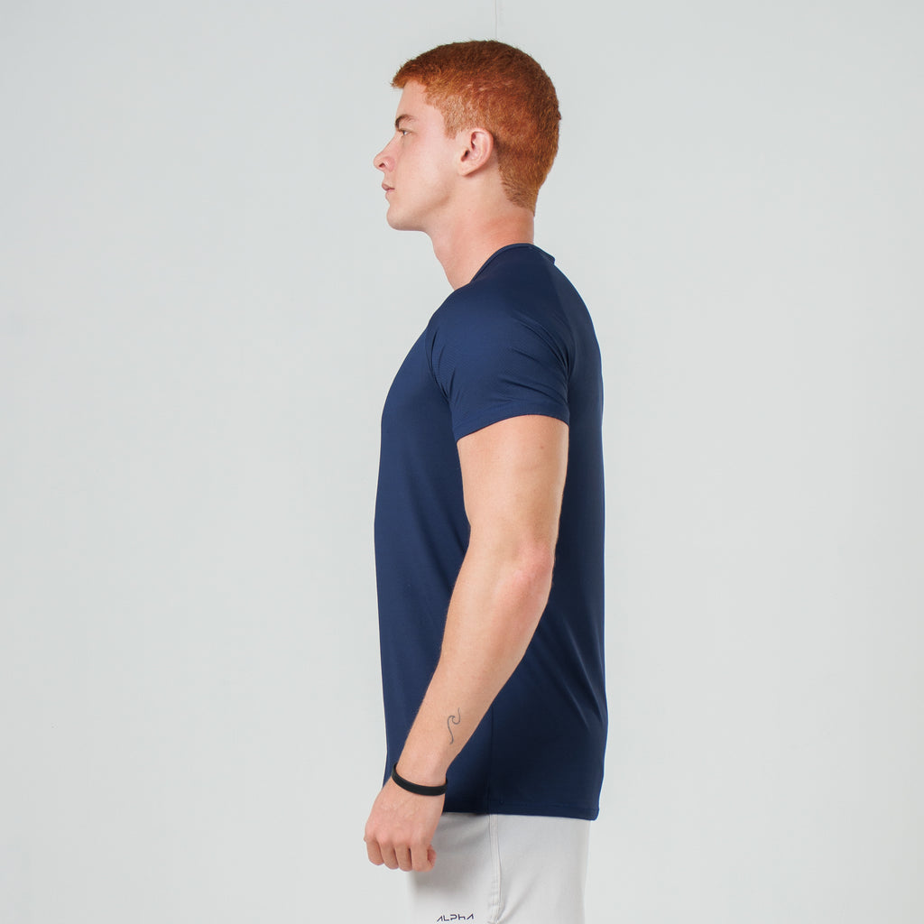 Camiseta Poliamida Thermo Fluid Marinho