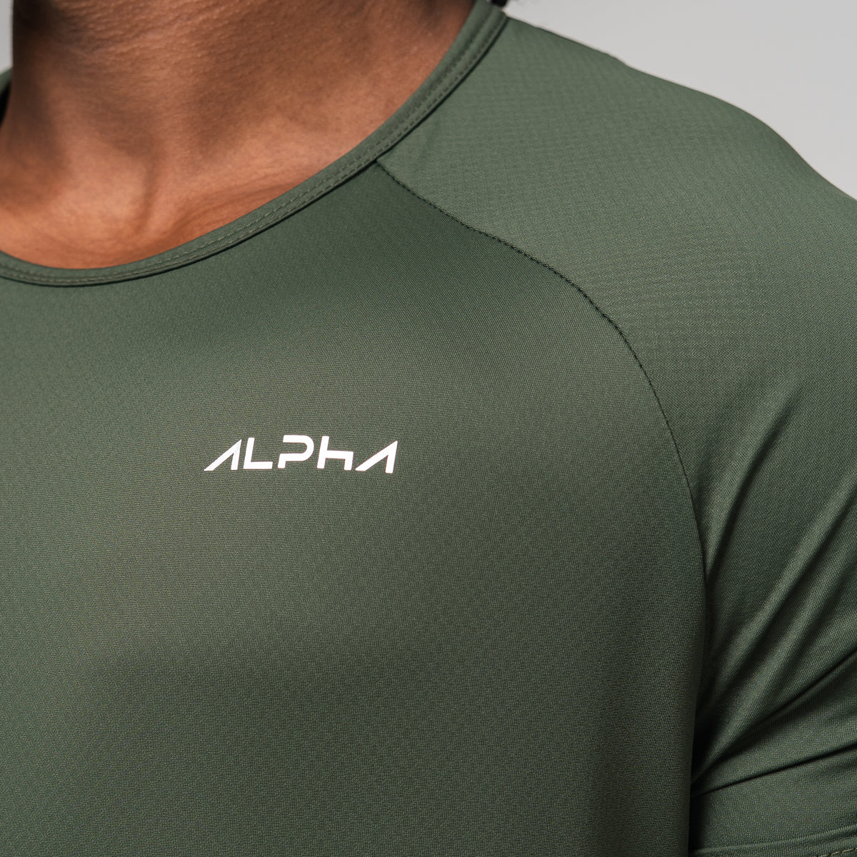 Camiseta Poliamida Thermo Fluid Verde Musgo