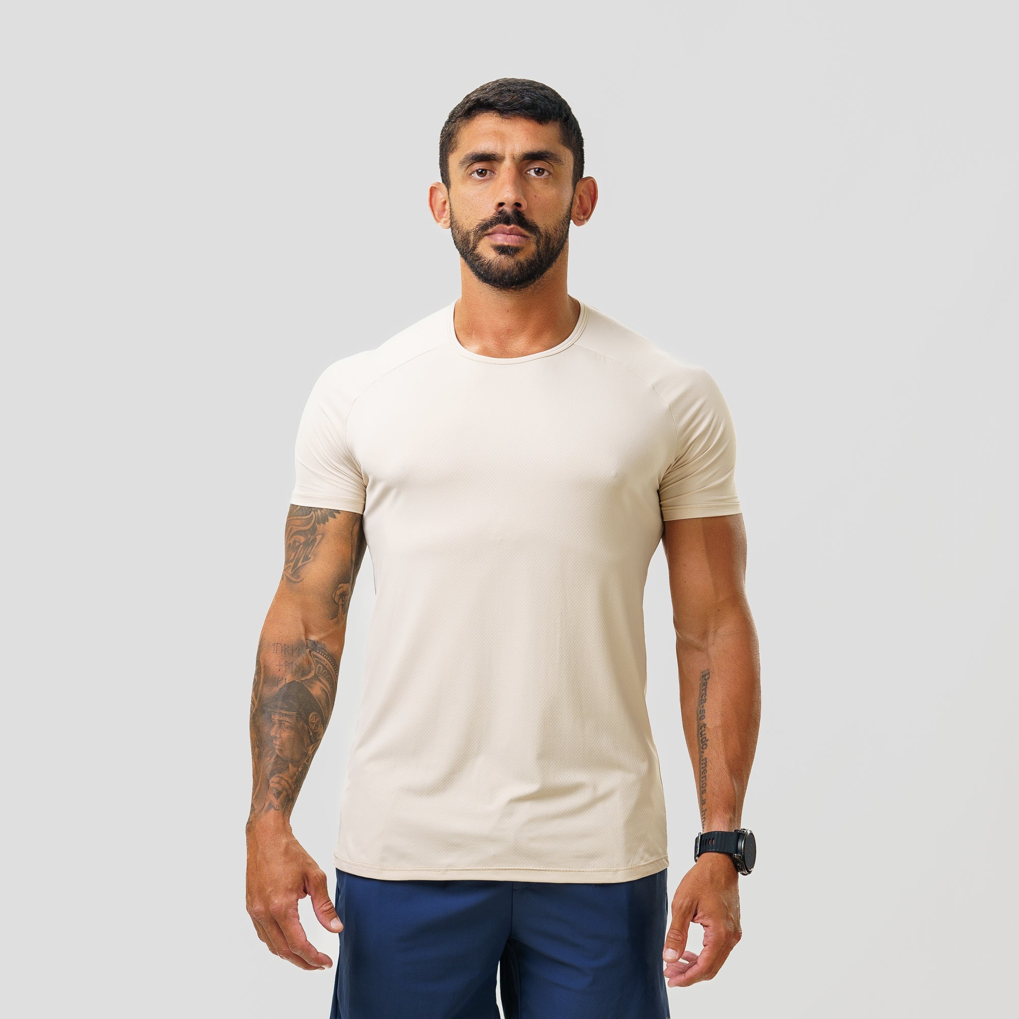 Camiseta Poliamida Thermo Lupus Bege Monk