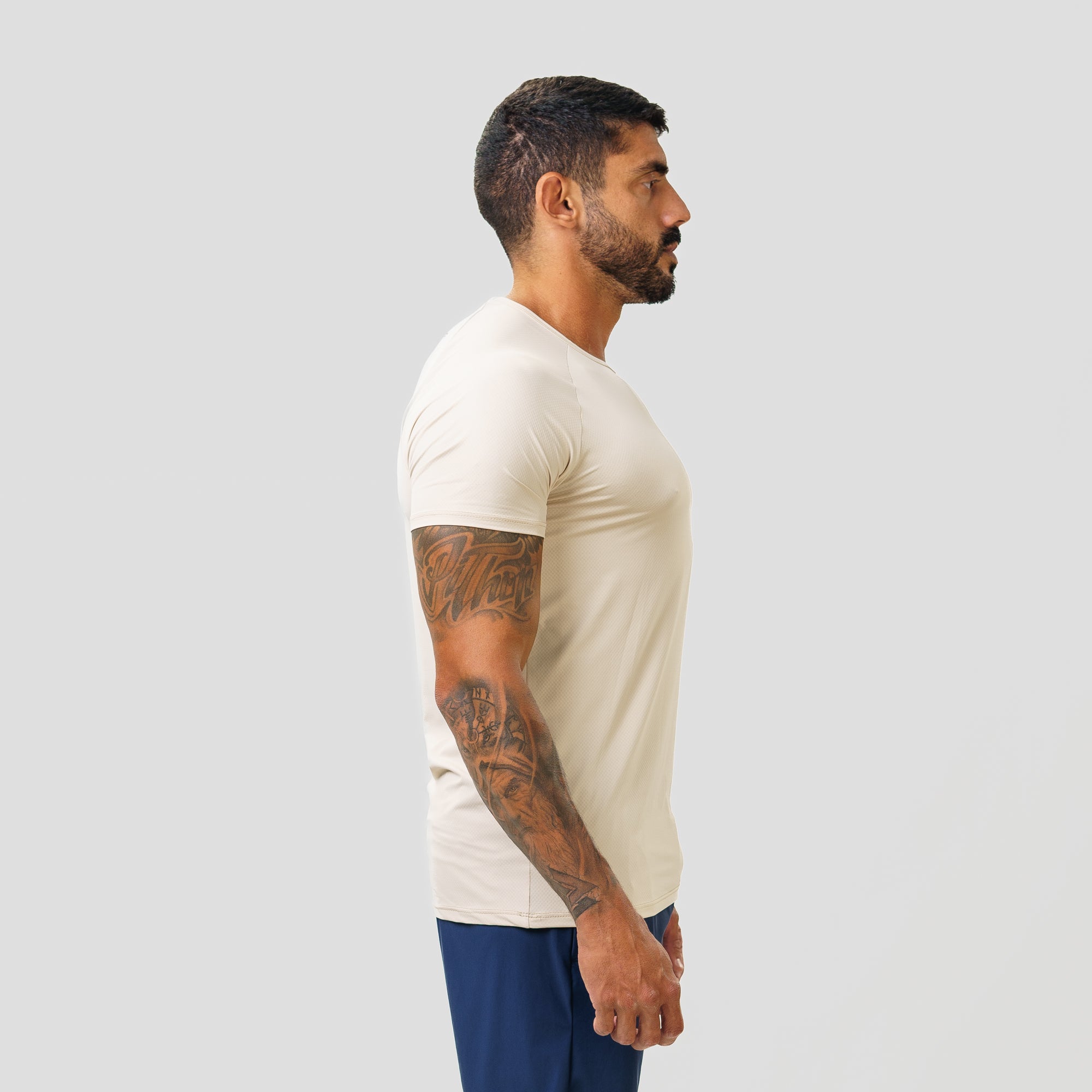 Camiseta Poliamida Thermo Lupus Bege Monk