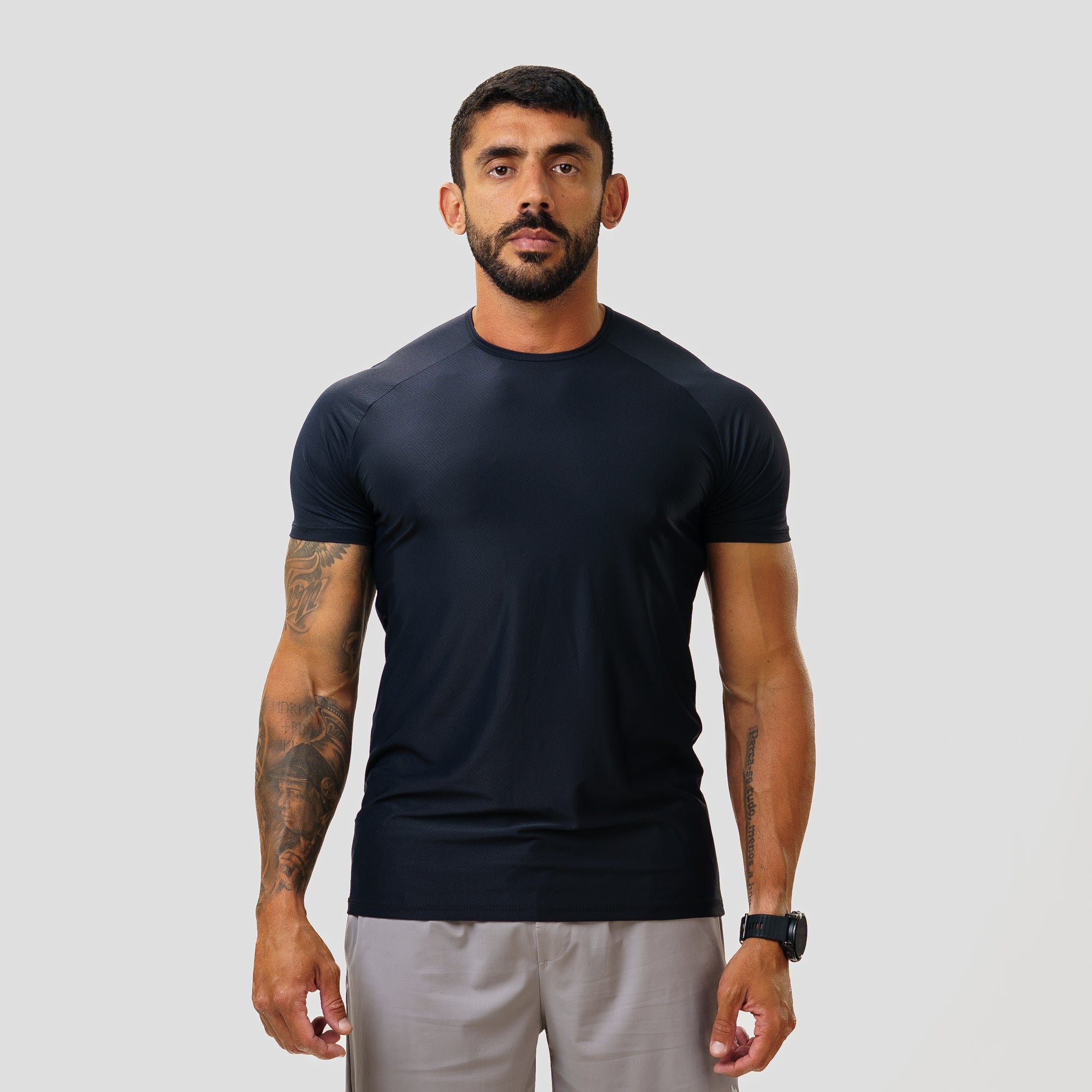 Camiseta Poliamida Thermo Lupus Preto
