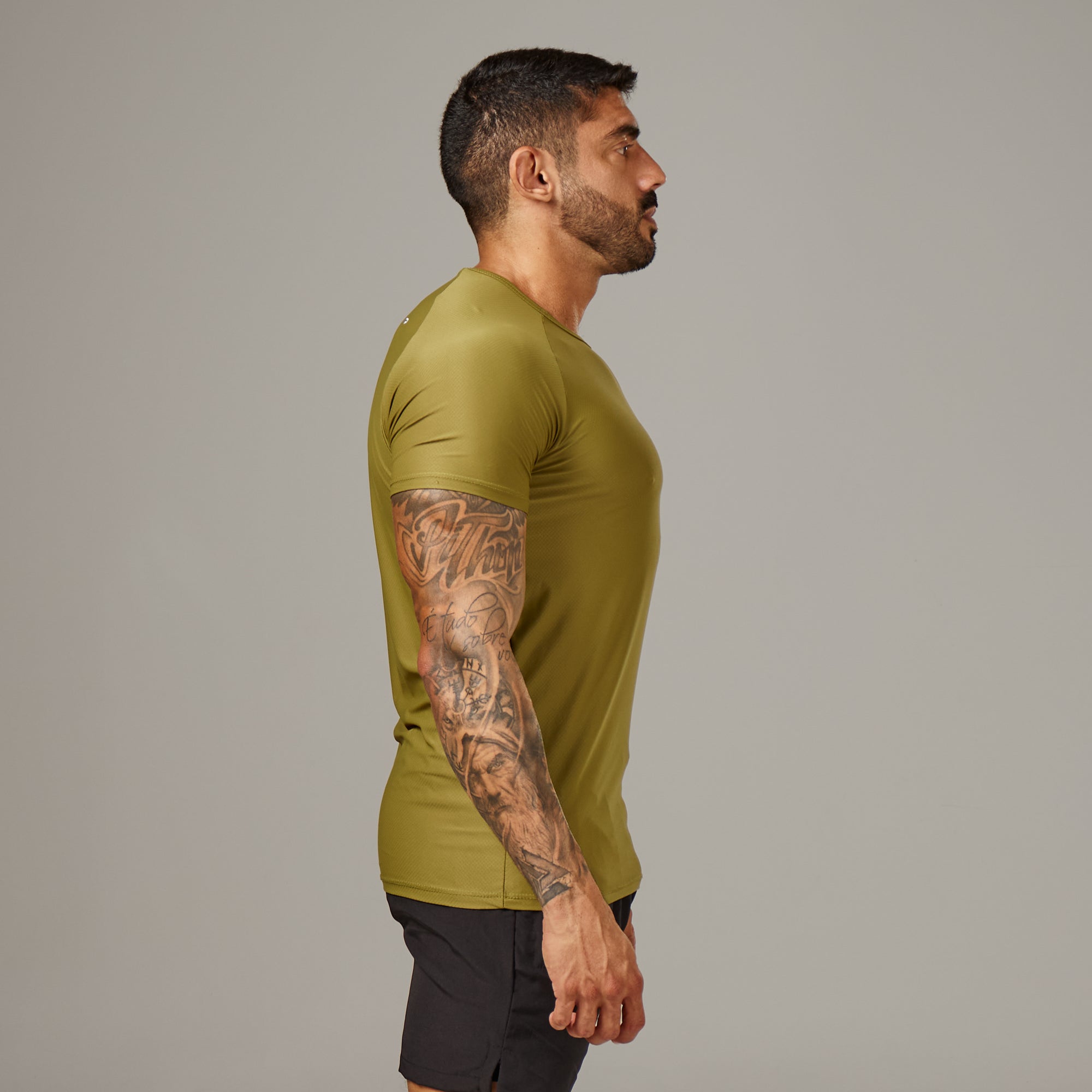Camiseta Poliamida Thermo Lupus Verde Pinho