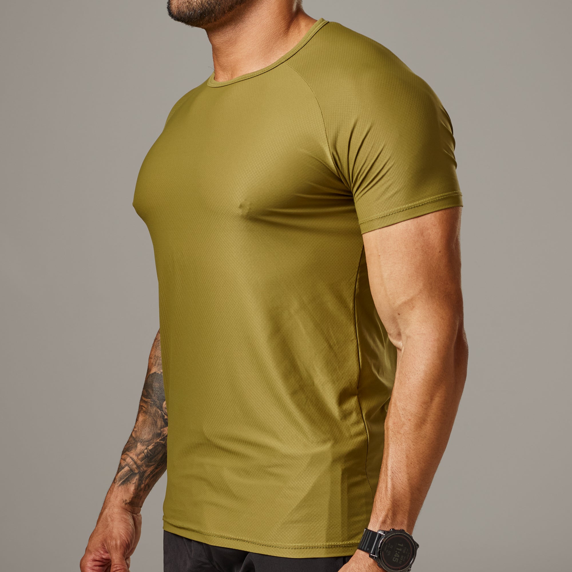 Camiseta Poliamida Thermo Lupus Verde Pinho