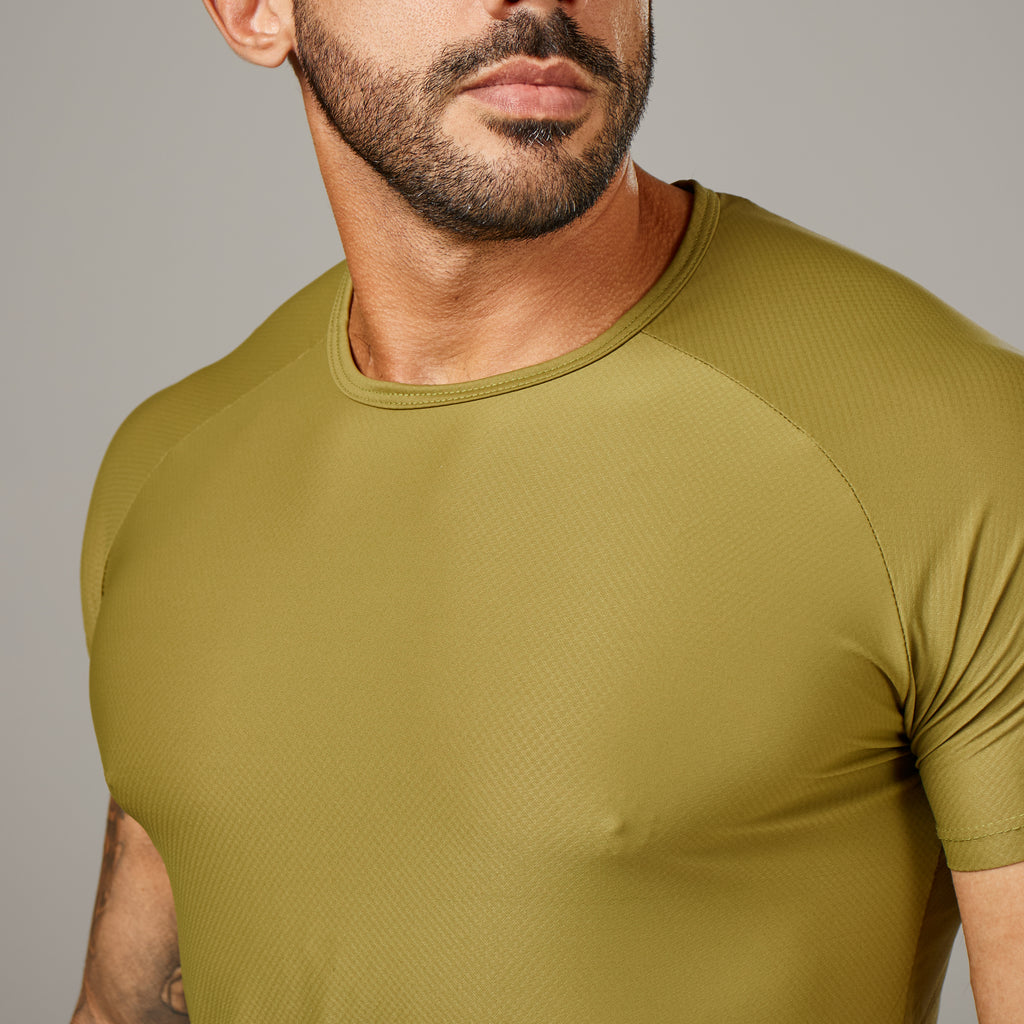 Camiseta Poliamida Thermo Lupus Verde Pinho