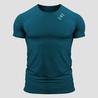 Camiseta Poliamida Wave Lupus Verde Profundo