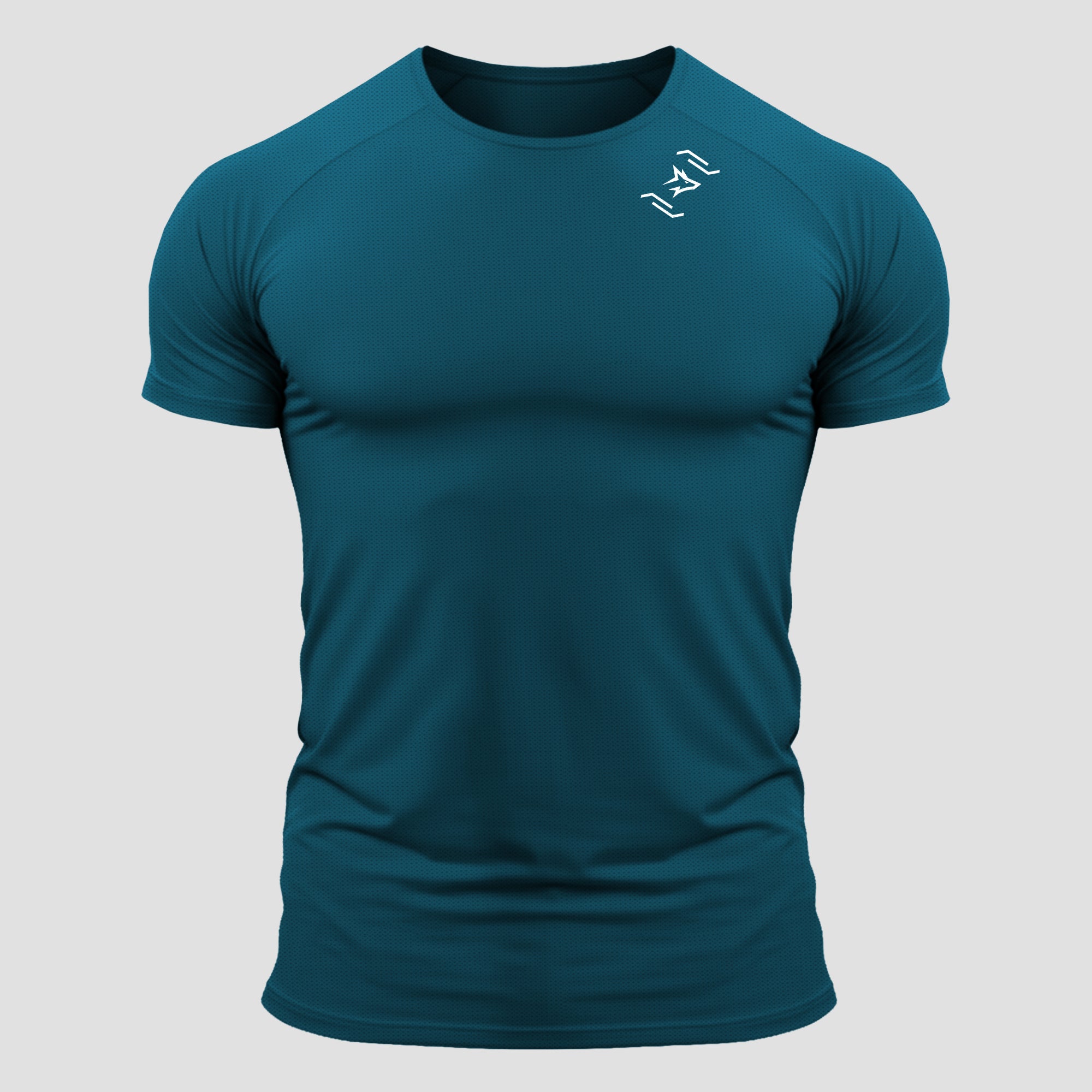 Camiseta Poliamida Wave Lupus Verde Profundo