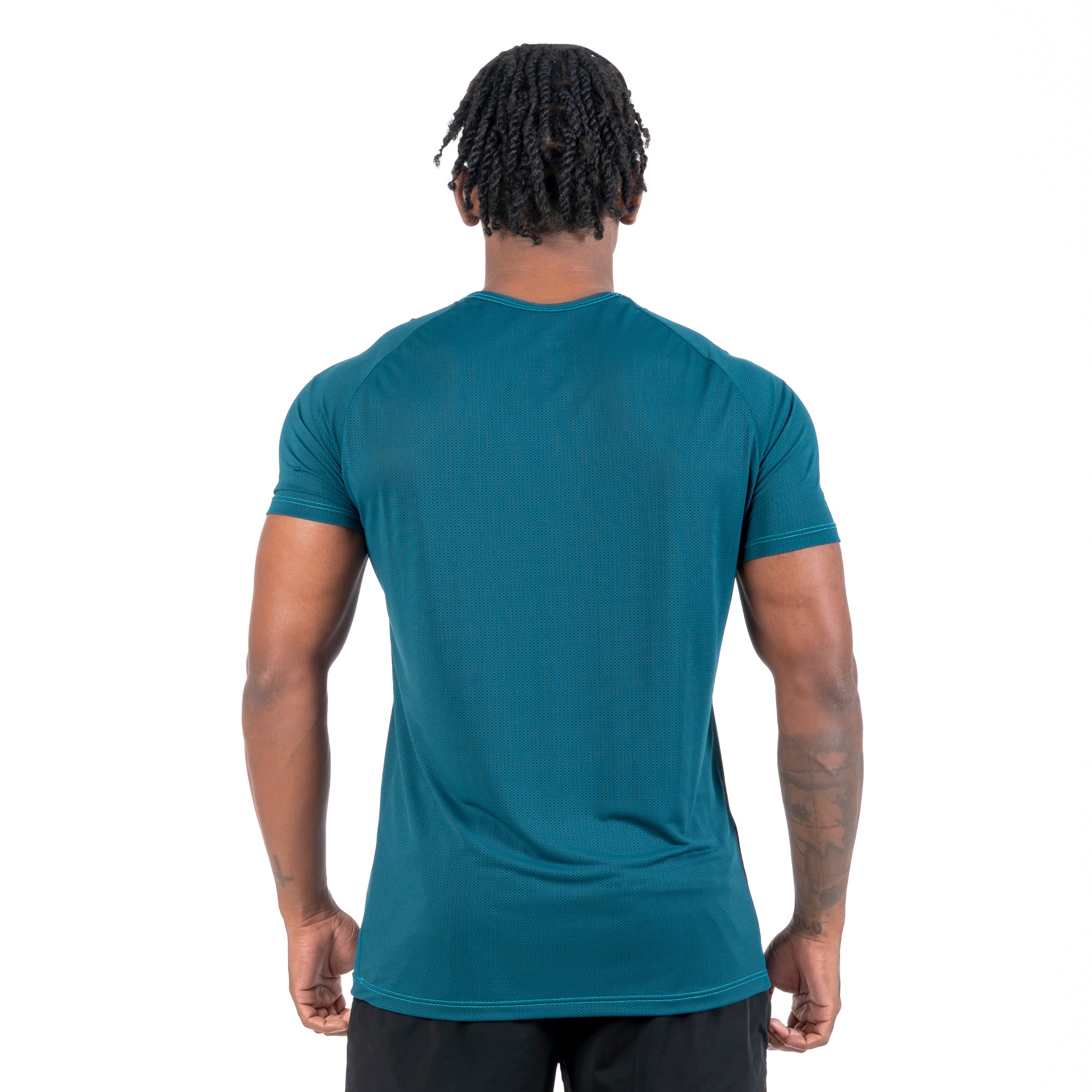Camiseta Poliamida Wave Lupus Verde Profundo