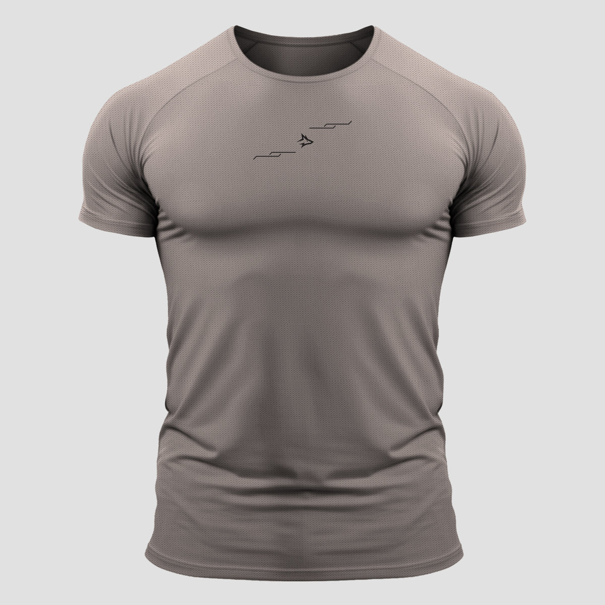Camiseta Poliamida Wave Move Cinza Névoa
