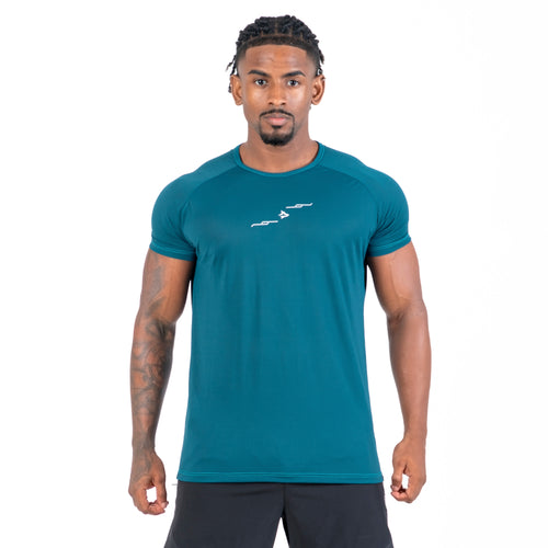 Camiseta Poliamida Wave Move Verde Profundo