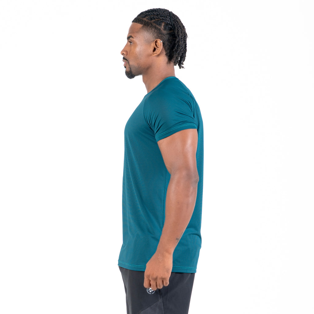 Camiseta Poliamida Wave Move Verde Profundo