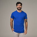Camiseta Tech Lupus Back Azul Royal