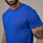 Camiseta Tech Lupus Back Azul Royal