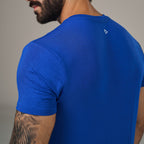 Camiseta Tech Lupus Back Azul Royal