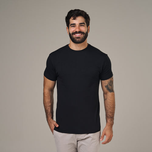 Camiseta Tech Lupus Back Preto