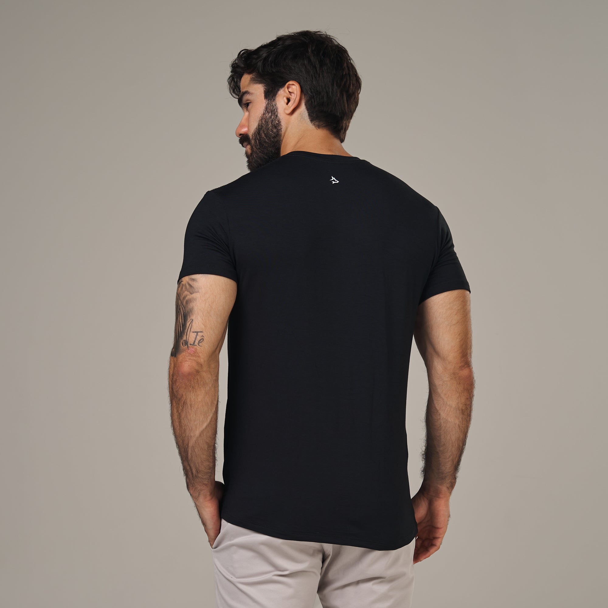 Camiseta Tech Lupus Back Preto