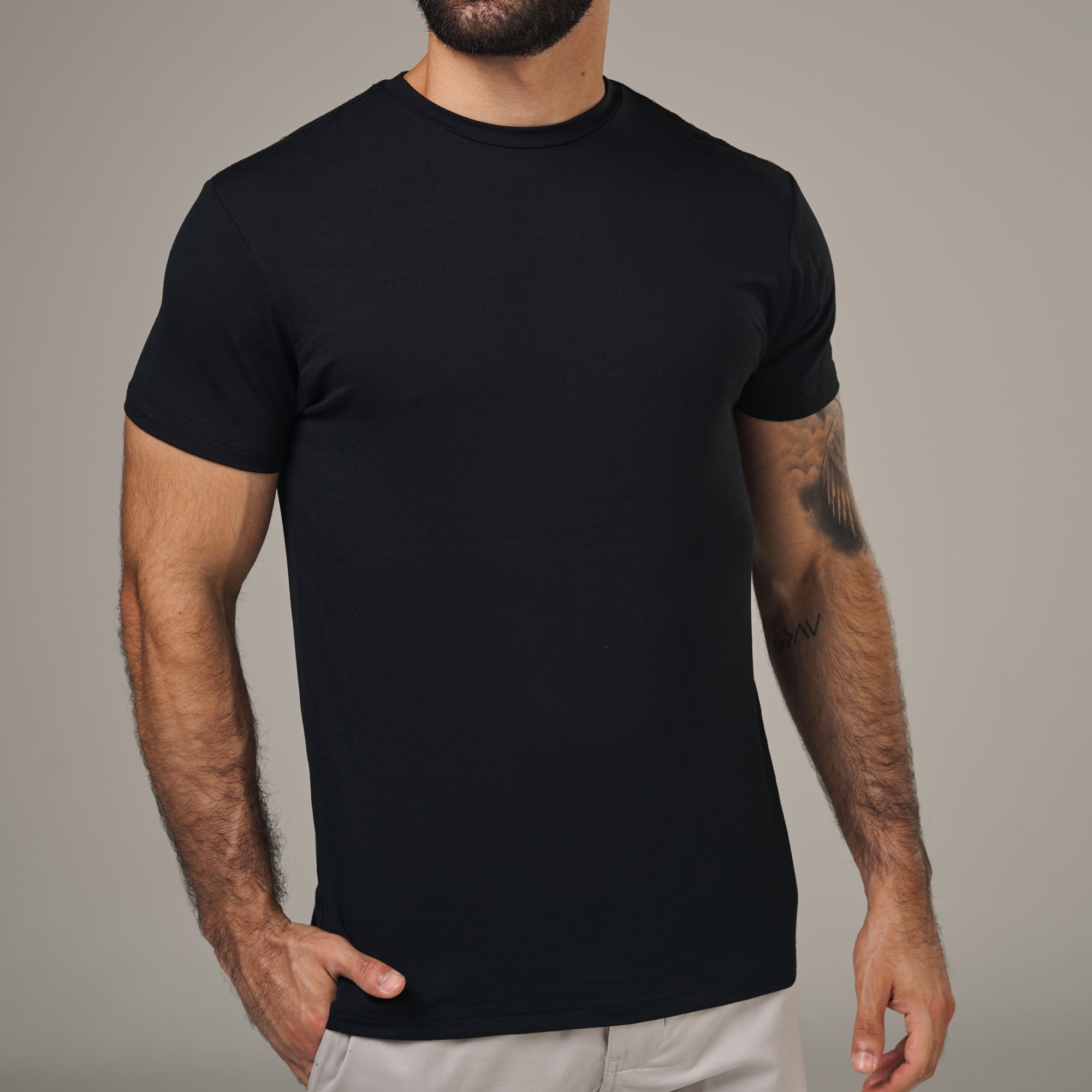 Camiseta Tech Lupus Back Preto