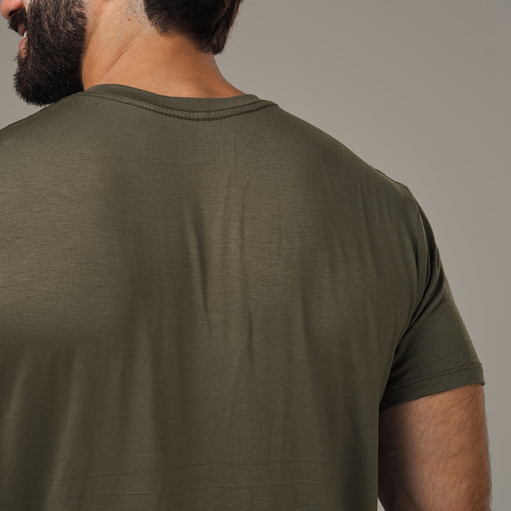 Camiseta Tech Lupus Verde Militar
