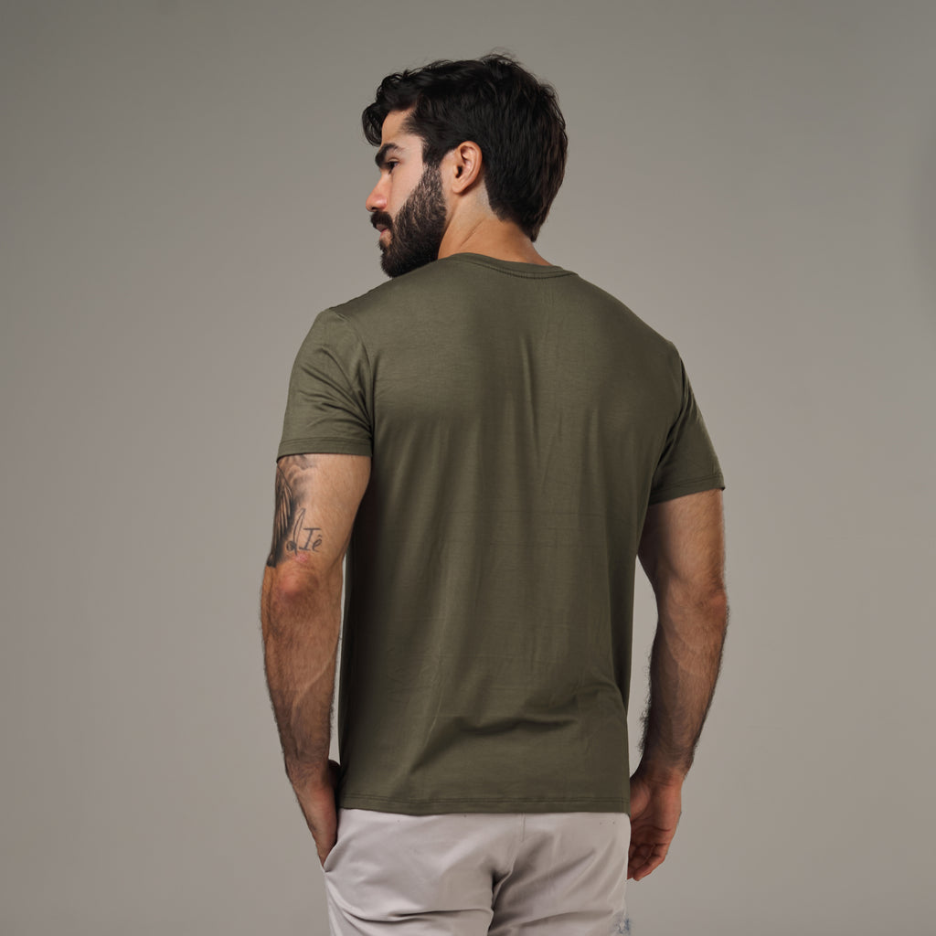 Camiseta Tech Lupus Verde Militar