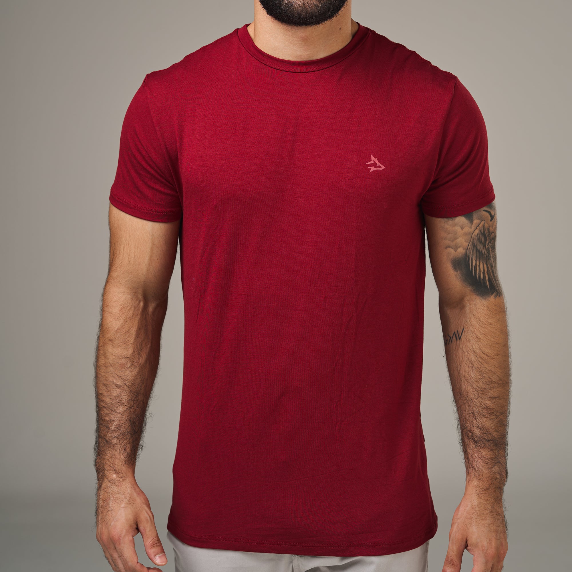 Camiseta Tech Lupus Vermelho Carmim