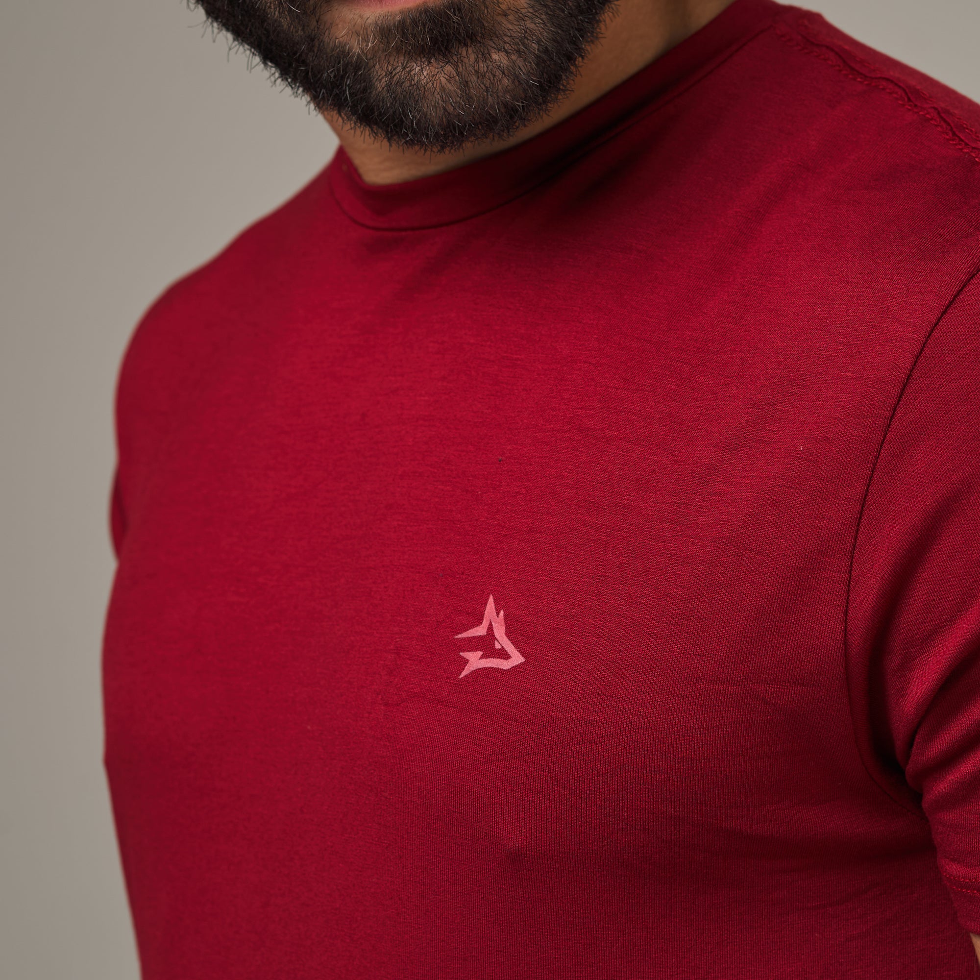 Camiseta Tech Lupus Vermelho Carmim