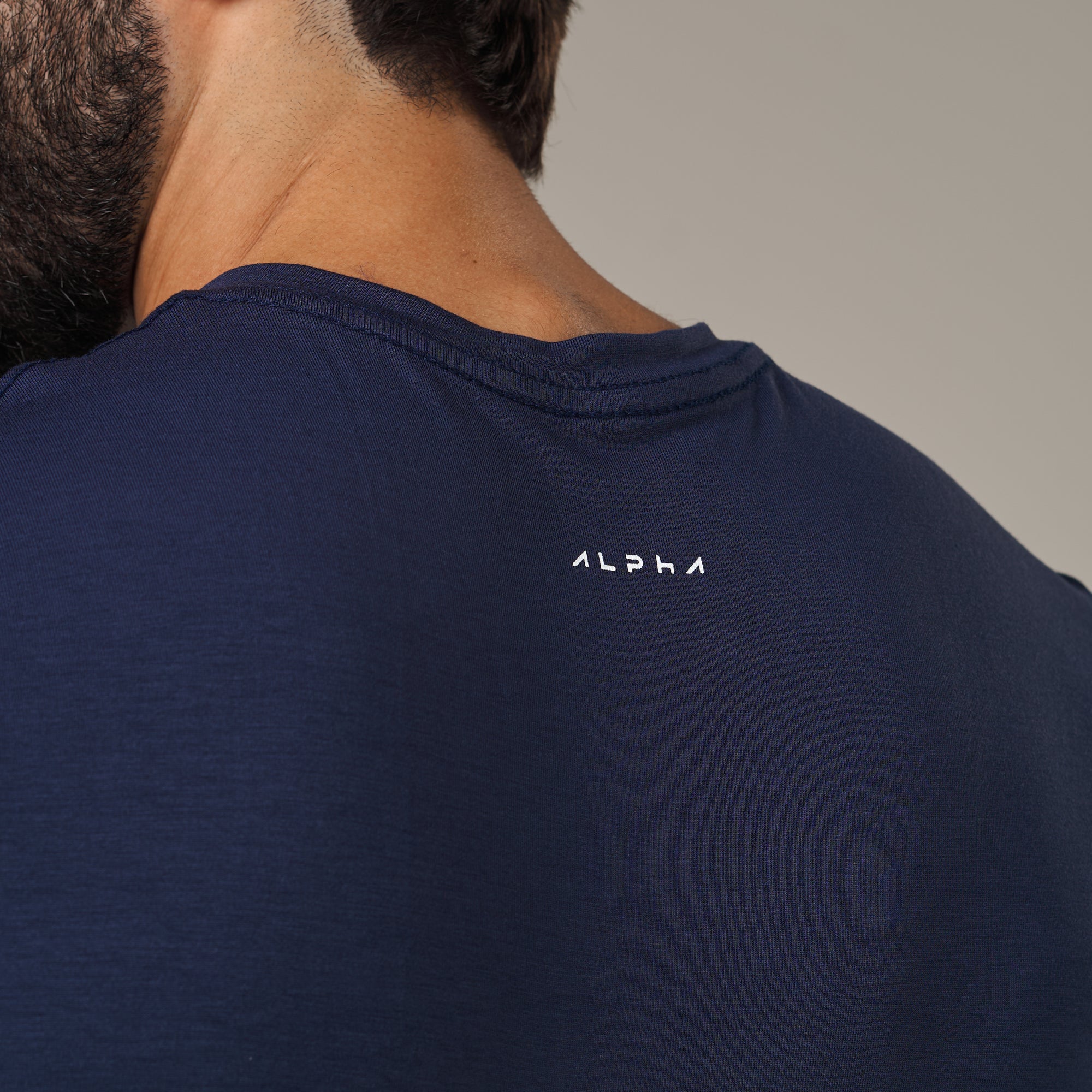 Camiseta Tech New Horizon Back Azul Marinho