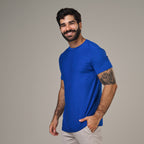 Camiseta Tech New Horizon Back Azul Royal