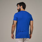 Camiseta Tech New Horizon Back Azul Royal