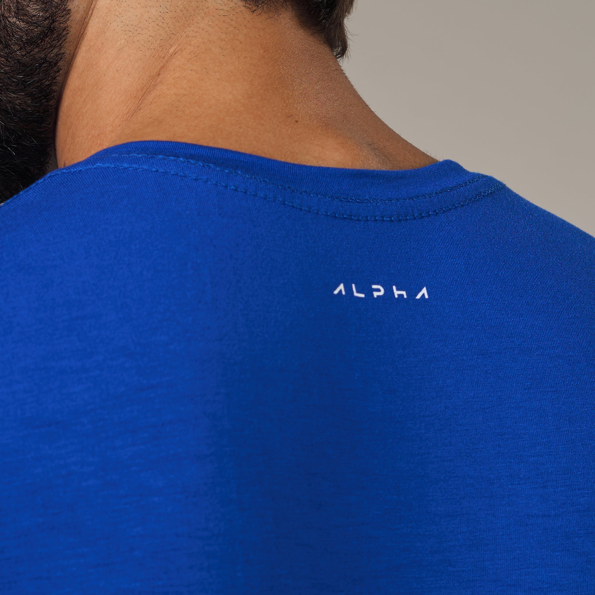 Camiseta Tech New Horizon Back Azul Royal